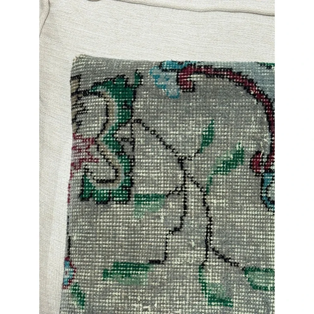 IKEA BOKARV Throw Pillow Cover Turkish Kilim Rug 20x20